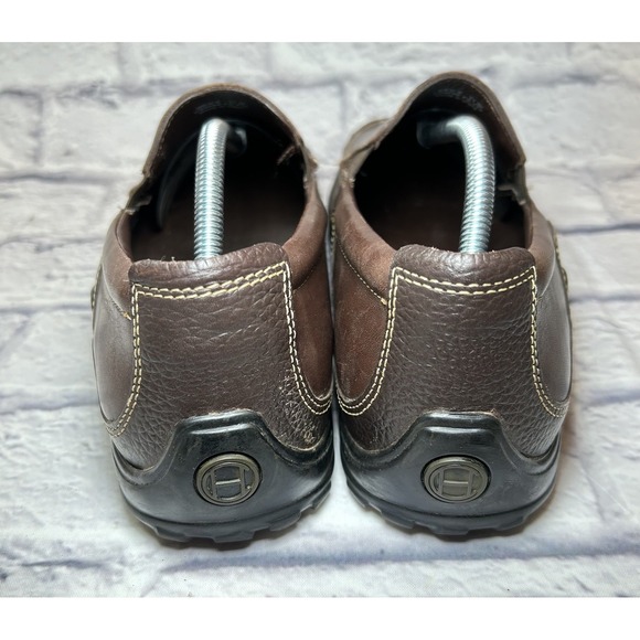 Cole Haan Tucker Venetian Brown Leather Slip‎ On Loafers Mens 11M Driving Shoes - Picture 4 of 10